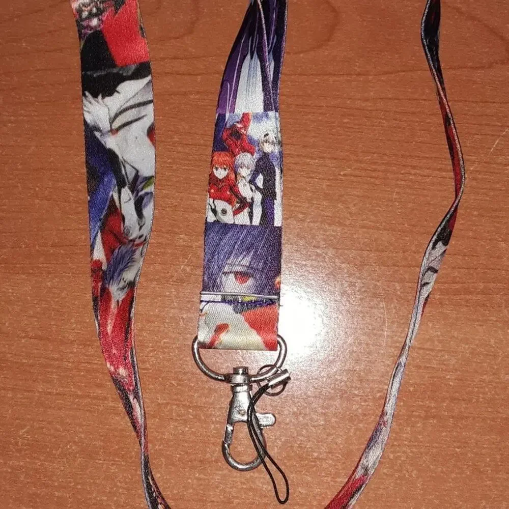Japanese Anime Neon Evangelion Genesis Lanyard